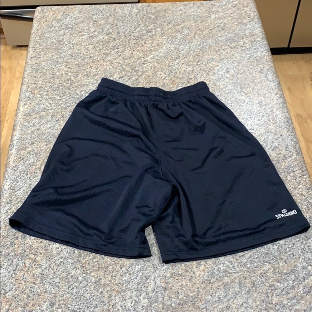 Spalding athletic shorts – size large